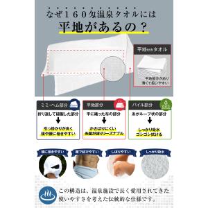 フェイスタオル 6枚組 白 160匁 業務用 ...の詳細画像3