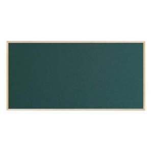 馬印　木枠ボード　スチールグリーン黒板　1800×900mm　WOS36｜1bankanwebshop