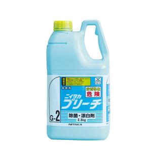 業務用　除菌・漂白剤 ニイタカブリーチ(G-2) 2.5kg×6本　234060｜1bankanwebshop