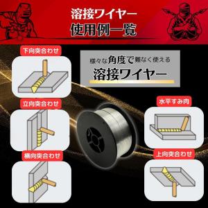 溶接ワイヤー 1.0mm × 1kg 【2個セ...の詳細画像3