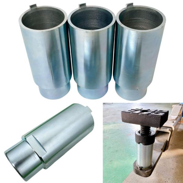 2柱リフト アタッチメント 50Φ 100mm 4個セット ビシャモン Bishamon 新型 リフ...