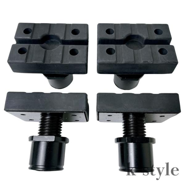 2柱リフト アタッチメント 50Φ 4個セット ビシャモン Bishamon 新モデル用 超低床 薄...