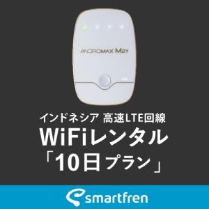 インドネシア(バリ島を含む)用 モバイルWiFi(ポケットwifi)レンタル 〜10日用 大容量プラン12GB [返却送料込]｜1daywifi-com