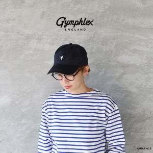 Gymphlex ジムフレックス チノクロス 6パネルキャップ GY-0276 メール便対応 24SS 日本製 ネイビー 帽子｜1em-rue