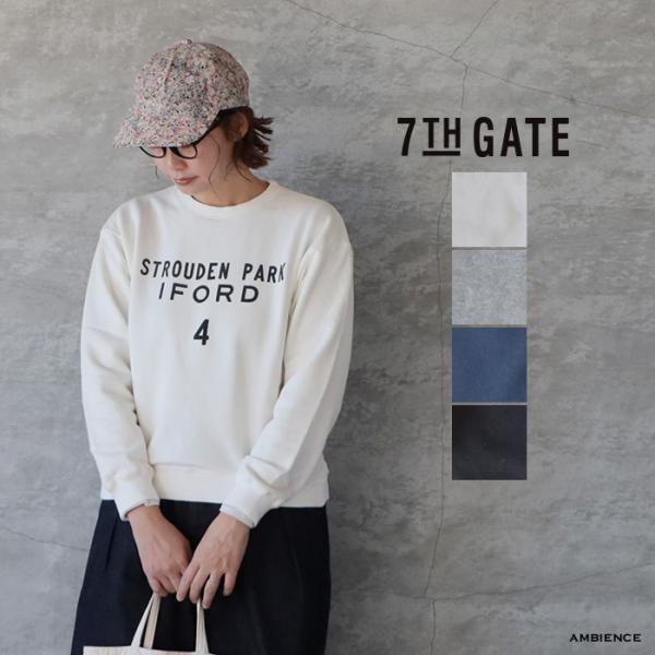 SALE30%OFF 7th GATE セブンスゲート 裏毛セットインスリーブプルオーバー STRO...