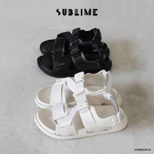 SUBLIME サブライム ストラップ エバーサンダル STRAP EVAER SANDALS ゆう...