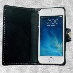 iphone8マホケース 手帳型 オール コードバンの詳細画像3