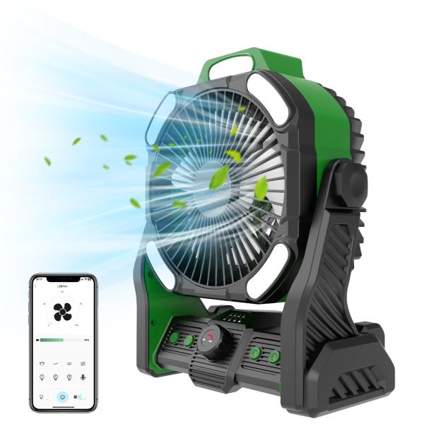 コードレス 扇風機 スマート サーキュレーター 多機能 アプリ制御 自動化家電 DCモーター タイマ...