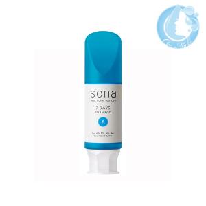 sona（LebeL） ルベル ソナ 7DAYS シャンプー A 80mL アッシュなどの青