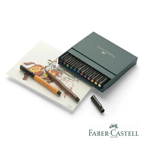 ファーバーカステル PITTアーティストペン 水性インクペン   167146 FABER CAST...