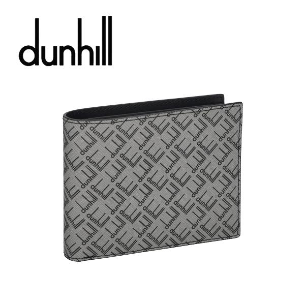 ダンヒル  二つ折り財布 メンズ グレー ブランド 24F2320LT038R