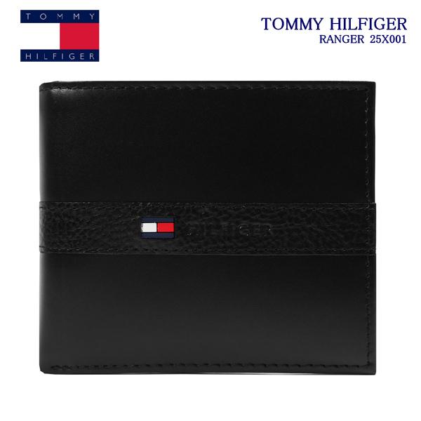 トミーヒルフィガー RANGER 財布 ブラック：25X001-BK