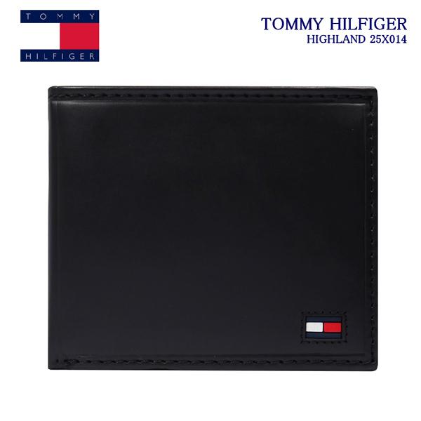 トミーヒルフィガー HIGHLAND 財布 ブラック：25X014-BK