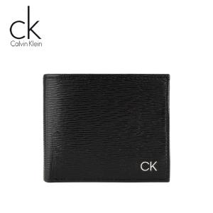 カルバンクライン  財布 Calvin Klein 二つ折り 小銭入れ コンパクト ブラック 31CK130008｜1more