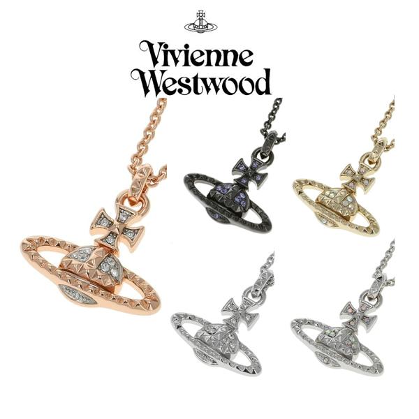 ヴィヴィアン・ウエストウッド  ネックレス レディース ローズゴールド/ガンメタル/ゴールド/シルバ...