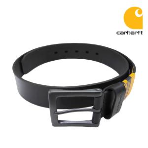 カーハート Burnished Leather Box Bucle Belt ベルト carhartt レザーベルト 牛革 A0005510｜1more