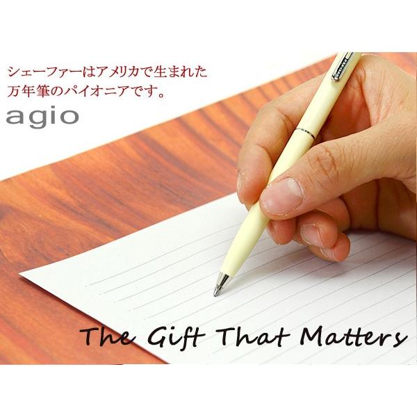 シェーファー ボールペン ベビーイエロー agio アジオ SHEAFFER AGIO9098BP