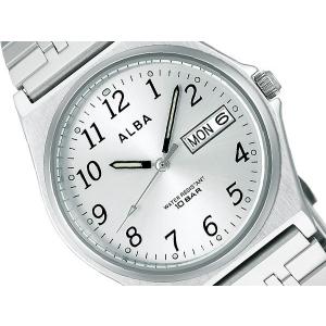 SEIKO ALBA セイコー アルバ スタンダード ねじロック式 メンズ 腕時計 シルバー AIGT004 正規品｜1more