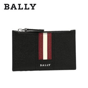 バリー LETTERING TSP クレジットカードケース BALLY カードケース ブラック BALLY-6221811｜1more