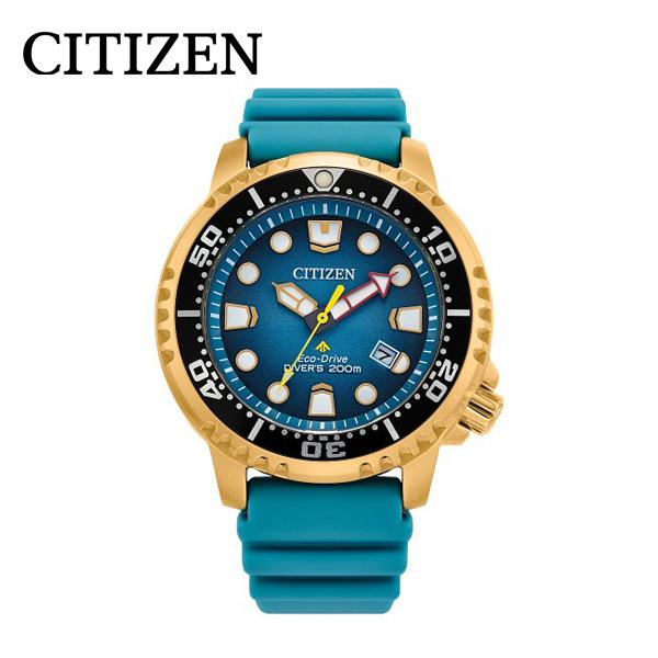 シチズン プロマスター メンズ 腕時計 エコドライブ ダイバーズ BN0162-02X ターコイズ ...