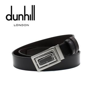 dunhill（ダンヒル） ベルト リバーシブル メンズ ブラック×ダーク