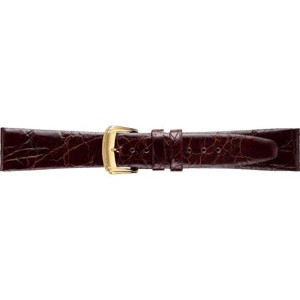 SEIKO BAND 20mm セイコー 替えベルト サイドワニ（切身） 紳士用 こげ茶色 DA65...