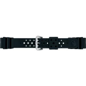 SEIKO BAND 19mm セイコー 替えベルト ウレタンベルト 紳士用 黒色 DAL2BP 正規品の商品画像