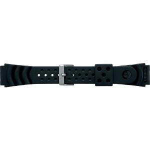 SEIKO BAND 20mm セイコー 替えベルト ウレタンベルト 紳士用 黒色 DB73BP 正規品の商品画像