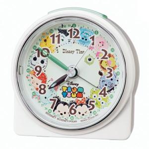 【SEIKO CLOCK】 セイコークロック ディズニーツムツム 置時計 目覚まし時計 アナログ FD481Wの商品画像