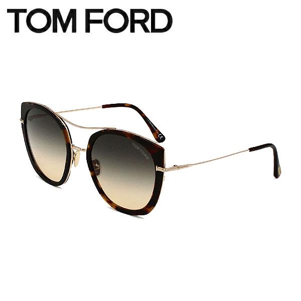 トム・フォード  サングラス ユニセックス ハバナ×グレーイエローグラデーション グラデーションレン...