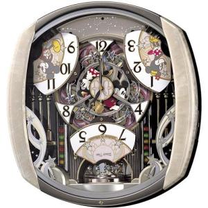 【SEIKO CLOCK】セイコー Disney ディズニー ミッキー からくり 電波掛時計 FW563A