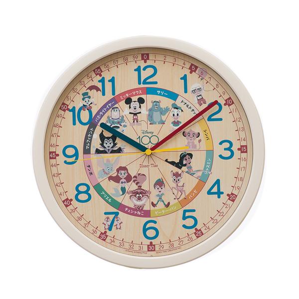 セイコークロック ディズニー 掛け時計 【ディズニー100周年記念限定モデル】 ミッキー&amp;フレンズ ...