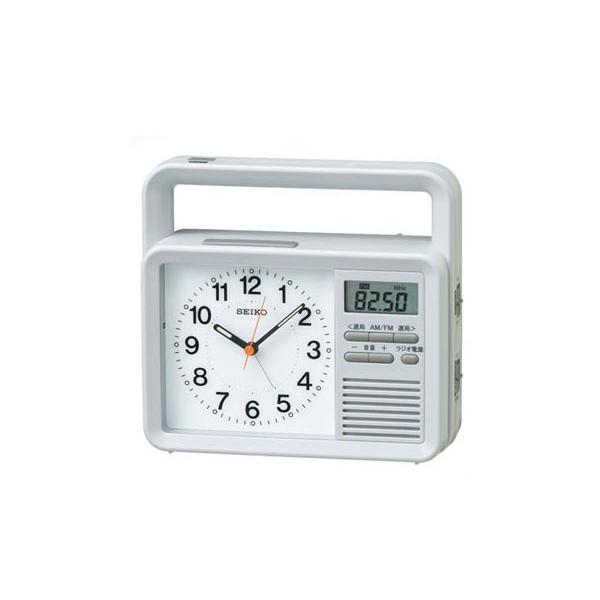 【SEIKO CLOCK】セイコー SEIKO 目覚まし時計 充電つき防災クロック KR885N