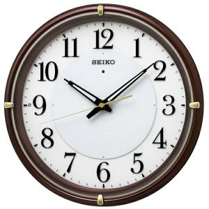 リズム時計（CITIZEN） 掛時計 茶色半艶仕上（ベージュ） 8MY531-006