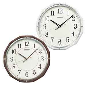 リズム時計（CITIZEN） 掛時計 茶色半艶仕上（ベージュ） 8MY531-006