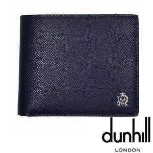 ダンヒル dunhill CADOGAN  メンズ ネイビー、ブルー  二つ折り財布  L2AC32N｜1more