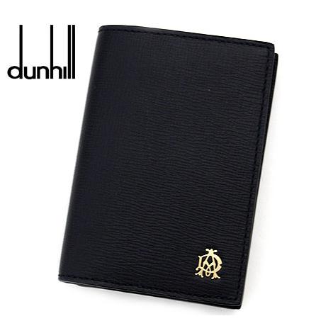 dunhill ダンヒル FULHAM 名刺入れ  ブラック   ビジネス 就活