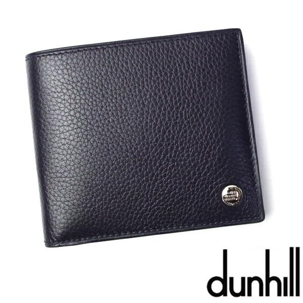 ダンヒル dunhill BOSTON  メンズ ブラック  二つ折り財布  L2W332A