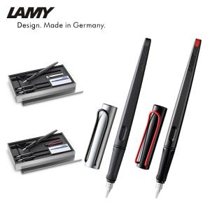 LAMY（ラミー） joy 万年筆 カリグラフィーブラックレッドクリップ