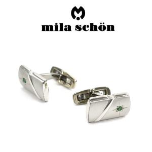 mila schon ミラショーン カフス 専用ボックス付き エメラルド MSC20293E