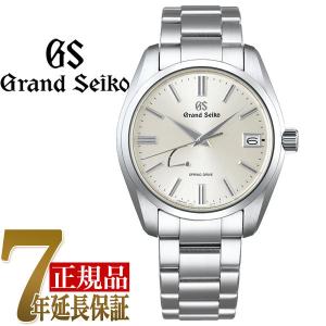 セイコー GRAND SEIKO Heritage  Collection スプリングドライブ　スタンダード メンズ 腕時計 シルバー SBGA437｜1more