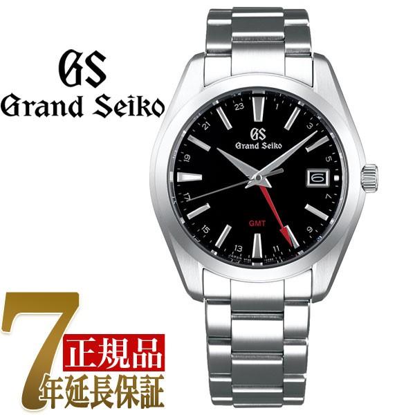 GRAND SEIKO グランドセイコー 9FクオーツGMT メンズ 腕時計 ブラック SBGN01...