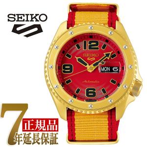 セイコー セイコー5スポーツ SEIKO 5 Sports ストイートファイターV コラボレーション限定 ザンギエフモデル 自動巻き 手巻き付き メンズ 腕時計 SBSA084の商品画像