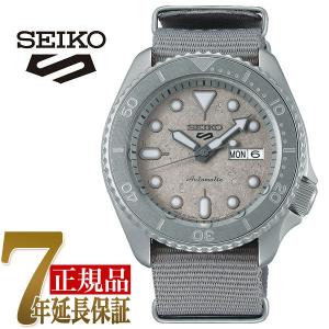 セイコー SEIKO Seiko 5 Sports Street Style ユニセックス 腕時計 グレー SBSA127｜1more