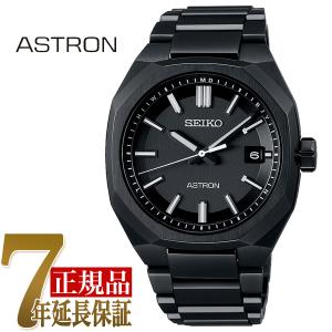 セイコー SEIKO アストロン NEXTER ソーラー電波 メンズ 腕時計 ブラック SBXY083の商品画像