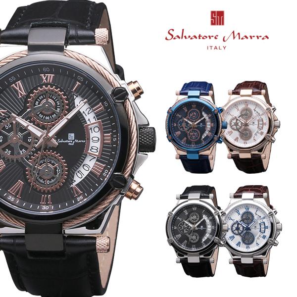 サルバトーレ・マーラ メンズ 腕時計 クロノグラフ SM18102