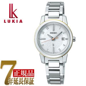 SEIKO セイコー LUKIA ルキア ソーラー電波 レディース 腕時計 ライトグレー SSQV092｜1more