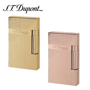 デュポン ライン2 ライター LIGNE2 S.T.DUPONT ガスライター 喫煙具 ダイヤモンドヘッド ゴールド STD-16｜1more