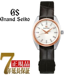 セイコー GRAND SEIKO Elegance Collection T18KPGペアモデル レディース 腕時計 シルバー（放射型打ち） STGF350｜1more