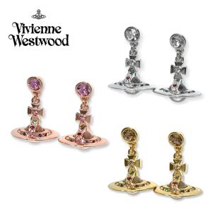 ヴィヴィアン・ウエストウッド NEW PETITE ORB ピアス Vivienne Westwood オーブ シルバー ピンクゴールド ゴールド レディース VV-62020032｜1more